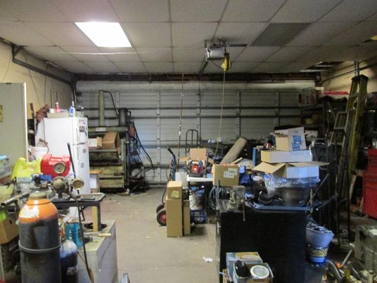 Garage, Interior, Recessed Lighting