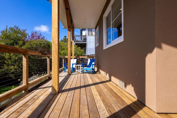Exterior, Wood Texture Flooring