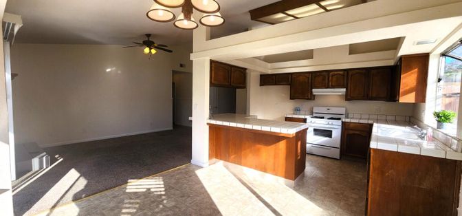 Interior, Kitchen, Tile Countertops