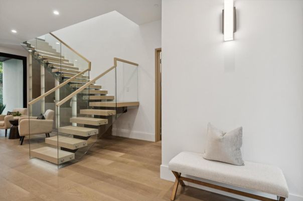 Interior, Recessed Lighting, Wood Texture Flooring