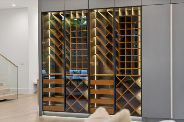 Interior, Wine Storage, Wood Texture Flooring