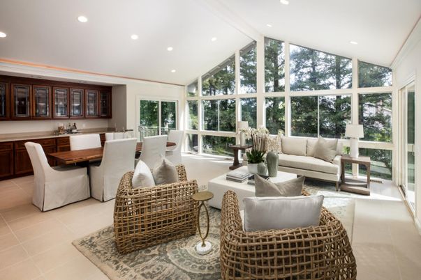 Dining room, Interior, Living room, Recessed Lighting