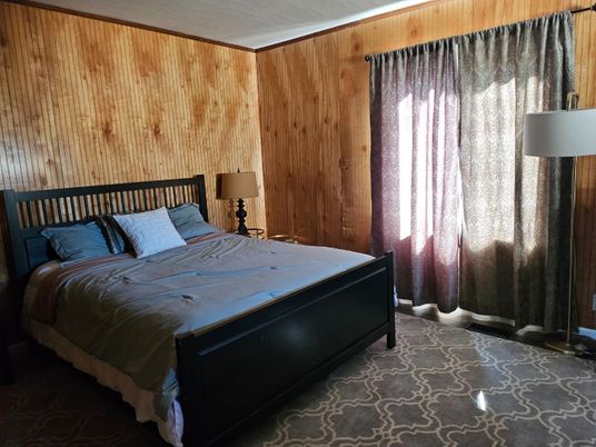 Bedroom, Interior, Wooden Walls