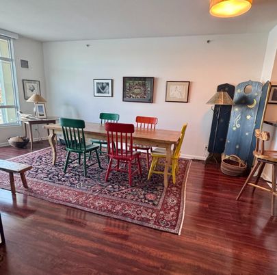 Dining room, Interior, Wood Texture Flooring