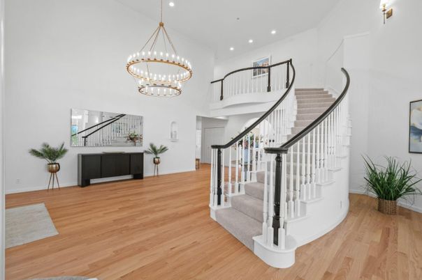 Chandelier, Interior, Pendant Lights, Recessed Lighting, Wood Texture Flooring