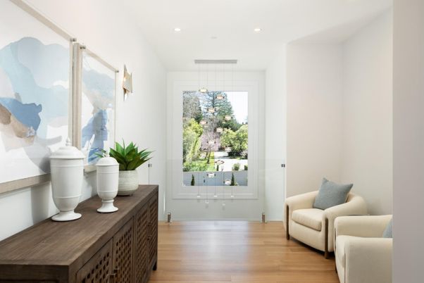 Interior, Pendant Lights, Recessed Lighting, Wood Texture Flooring