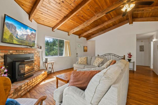 Fireplace, Interior, Living room, Wooden Beams, Wooden Ceilings, Wood Texture Flooring