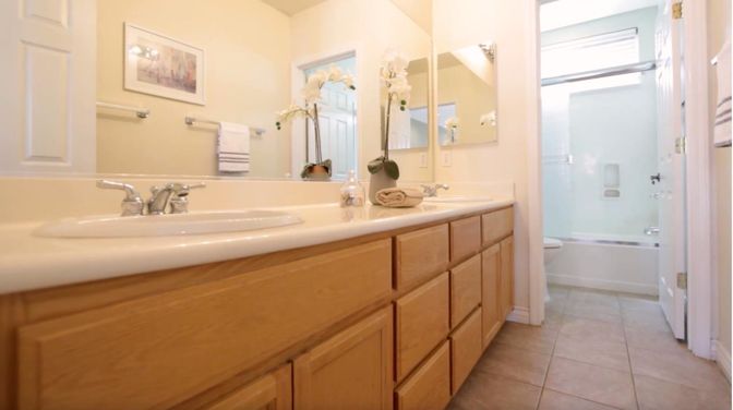 Bathroom, Dual Sink Vanities, Interior