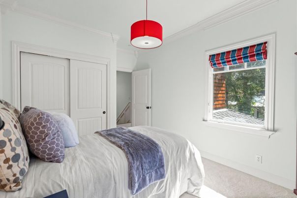 Bedroom, Interior, Pendant Lights