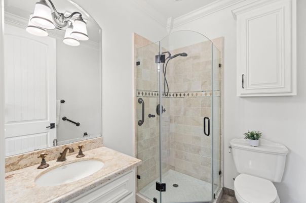 Bathroom, Glass Shower, Interior