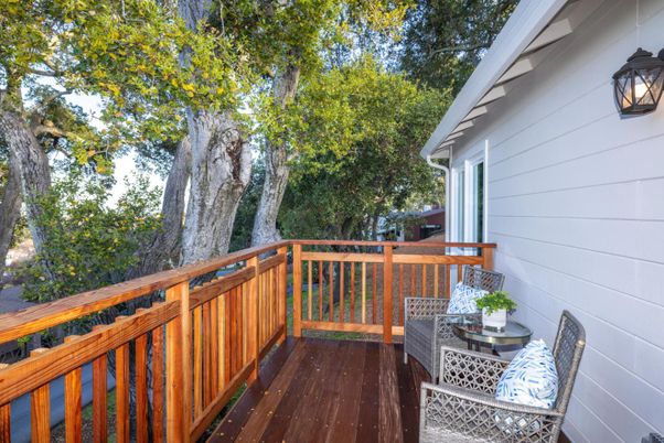 Exterior, Wood Texture Flooring