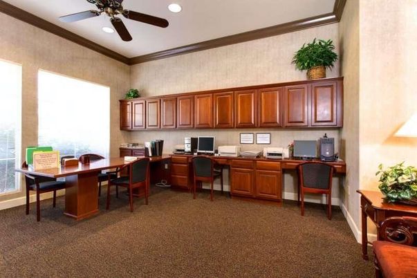 Home Office, Interior, Recessed Lighting