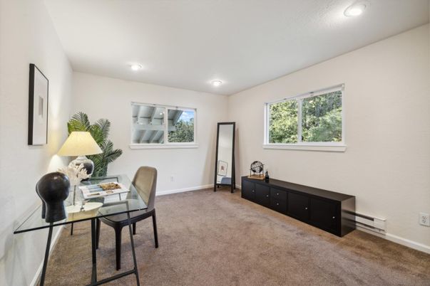 Home Office, Interior, Recessed Lighting