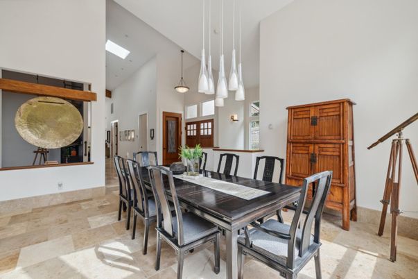 Dining room, Interior, Pendant Lights