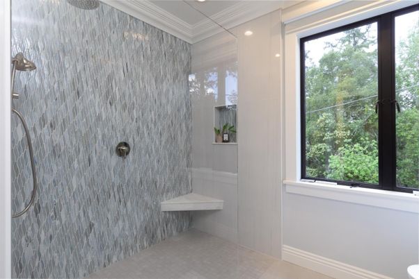 Bathroom, Interior, Recessed Lighting