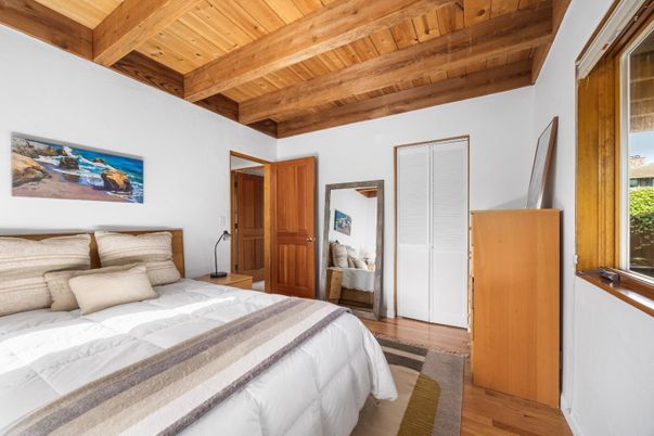 Bedroom, Interior, Wooden Beams, Wooden Ceilings, Wood Texture Flooring