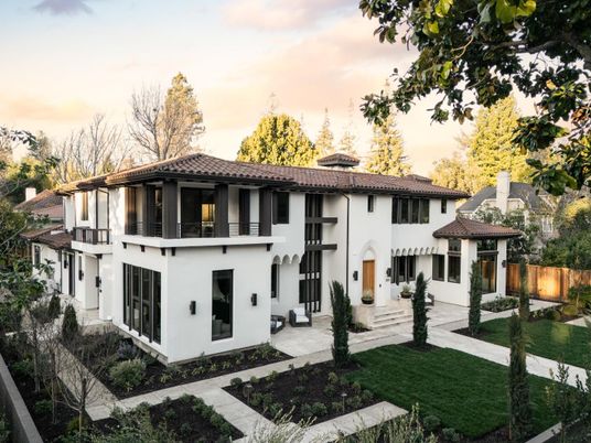 Backyard, Exterior, Facade, Mediterranean