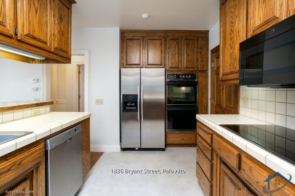 Interior, Kitchen, Stainless Steel Appliances, Tile Countertops
