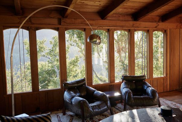 Interior, Sun Room, Wooden Beams, Wooden Ceilings, Wood Texture Flooring, Wooden Walls