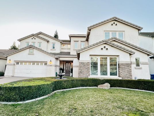 Attached, Backyard, Exterior, Facade, Mediterranean
