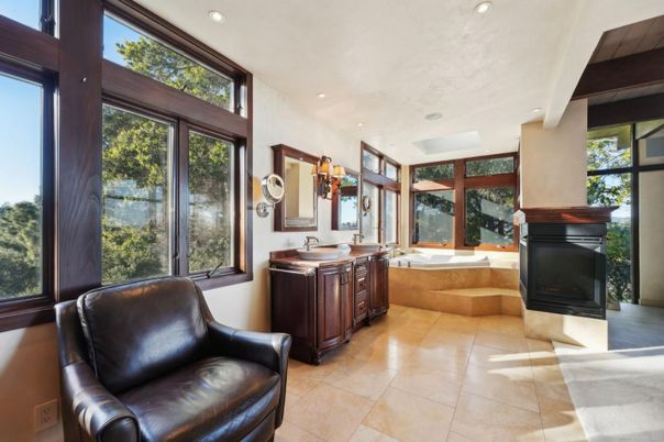 Bathroom, Fireplace, Interior, Recessed Lighting