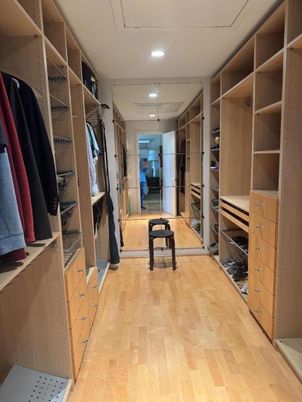 Interior, Recessed Lighting, Walk-in Closets, Wood Texture Flooring