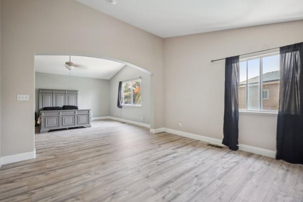 Empty room, Interior, Wood Texture Flooring