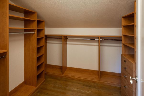 Interior, Walk-in Closets, Wood Texture Flooring