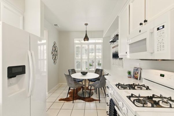 Dining room, Interior, Kitchen, Pendant Lights
