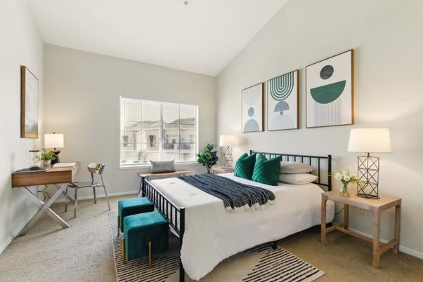 Bedroom, Home Office, Interior