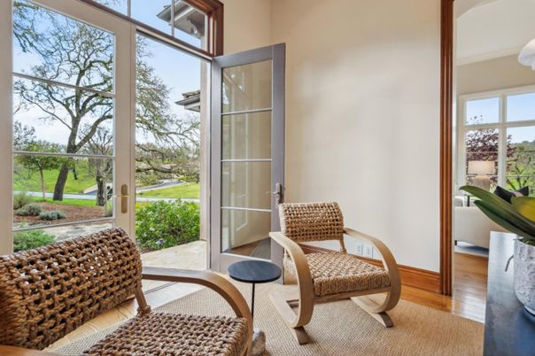 Interior, Sun Room, Wood Texture Flooring