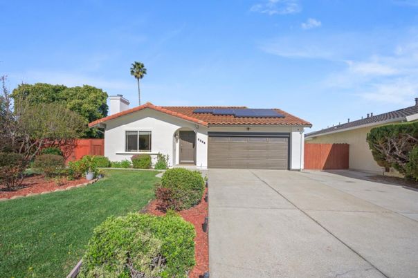 Attached, Exterior, Facade, Solar Panels, Spanish Mediterranean
