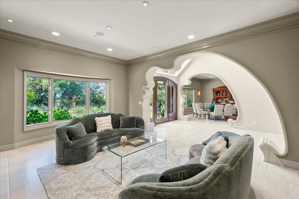 Dining room, Interior, Living room, Recessed Lighting