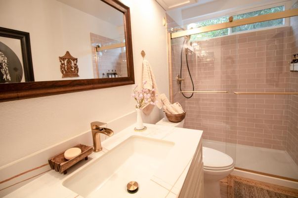 Bathroom, Glass Shower, Interior