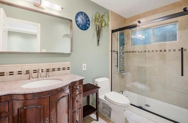Bathroom, Glass Shower, Interior