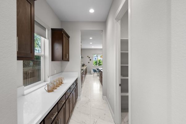 Interior, Marble, Recessed Lighting