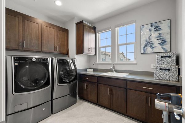 Interior, Recessed Lighting, Washer