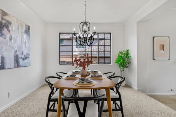 Chandelier, Dining room, Interior