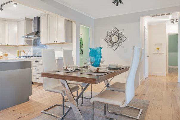 Dining room, Interior, Kitchen, Wood Texture Flooring