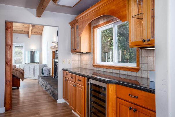 Interior, Kitchen, Wooden Beams, Wooden Ceilings, Wood Texture Flooring