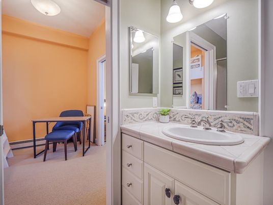 Bathroom, Interior, Tile Countertops