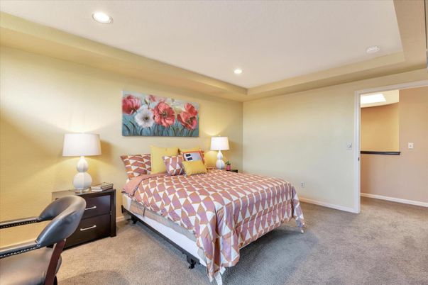 Bedroom, Fitness Equipment, Interior, Recessed Lighting