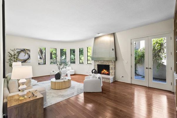 Fireplace, Interior, Living room, Wood Texture Flooring