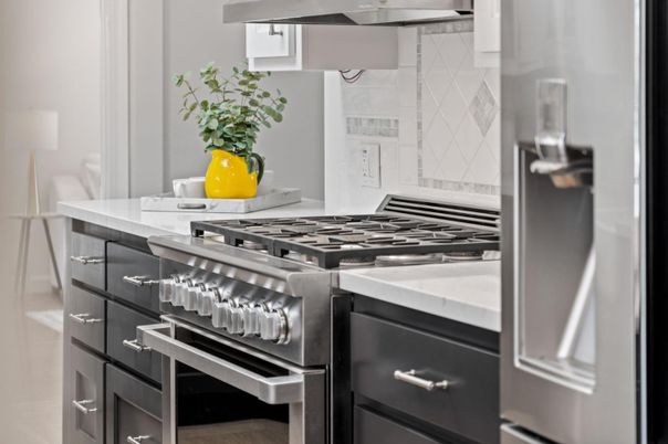 Interior, Kitchen, Stainless Steel Appliances