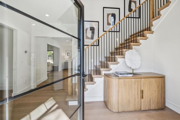 Interior, Recessed Lighting, Wood Texture Flooring