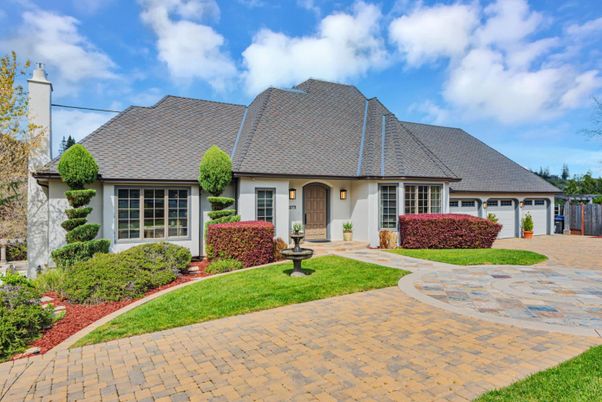Detached Garage, Exterior, Facade, French Provincial