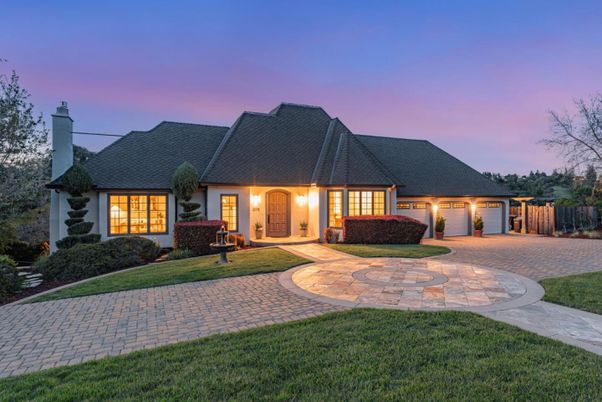 Attached, Backyard, Detached Garage, Exterior, Facade, French Provincial