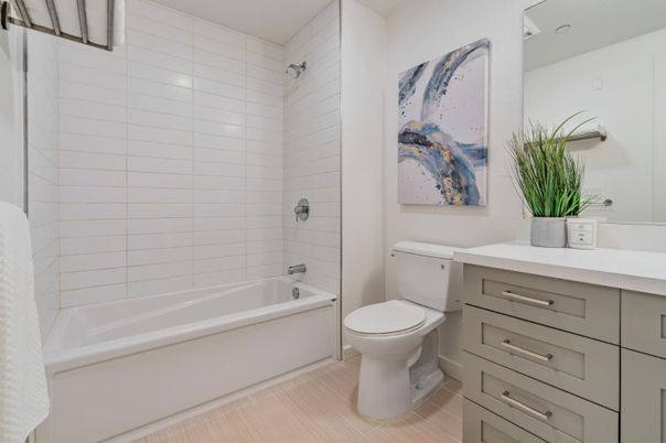 Bathroom, Interior, Wood Texture Flooring