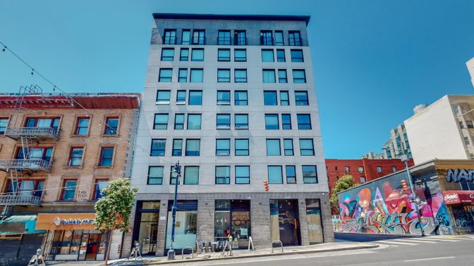 Exterior, Facade, Condo Building