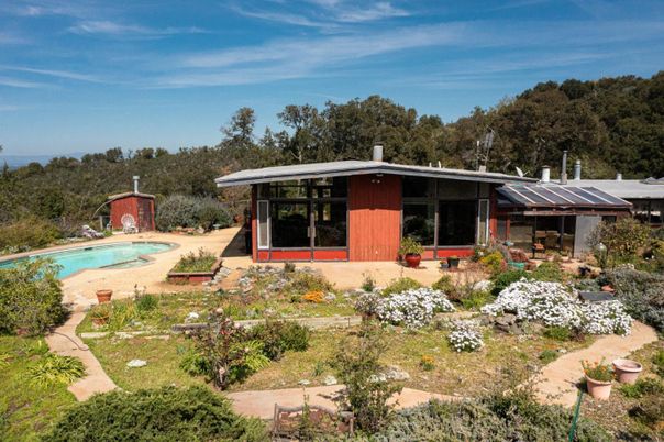 Exterior, Pool, Solar Panels
